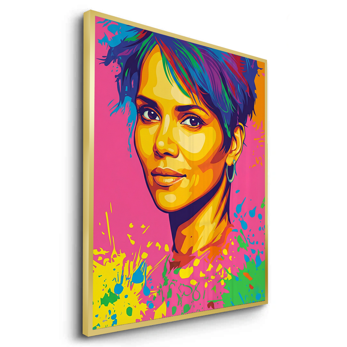 2Halle Berry Pop Art - Fine Art