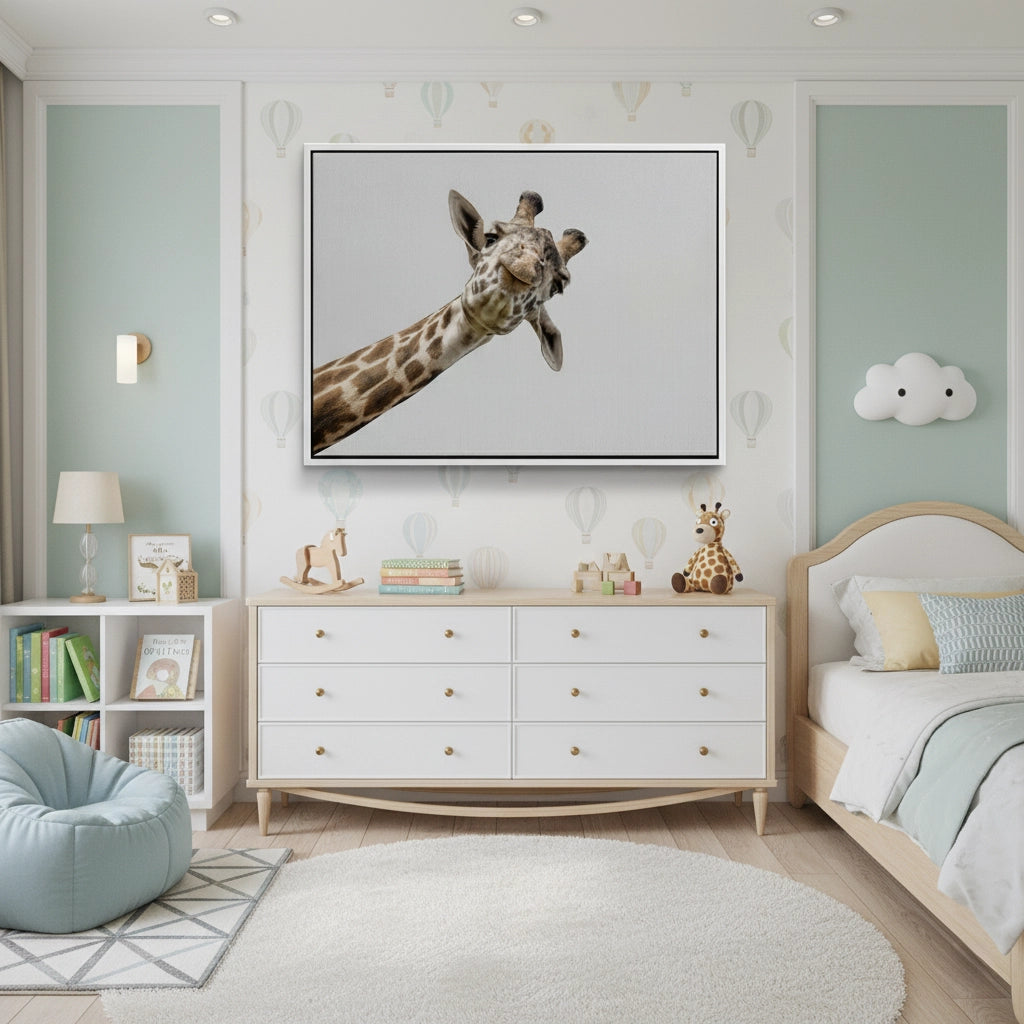 2Happy Giraffe - Canvas