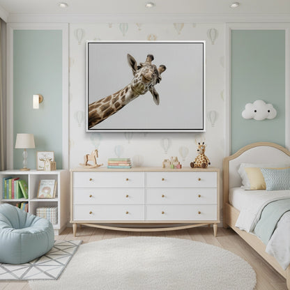 Happy Giraffe - Canvas