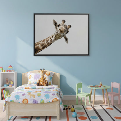 Happy Giraffe - Canvas