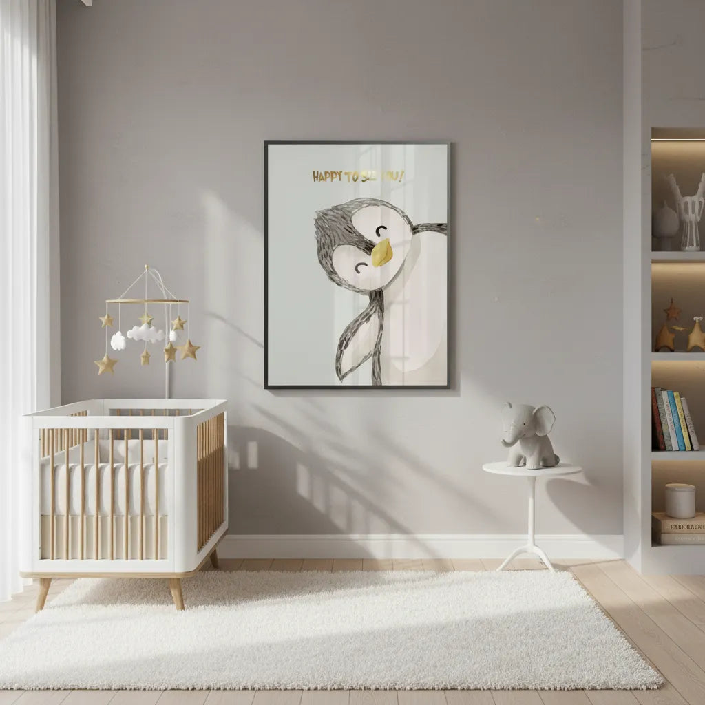Happy To See You! - Fine Art - Jasmineart.ae