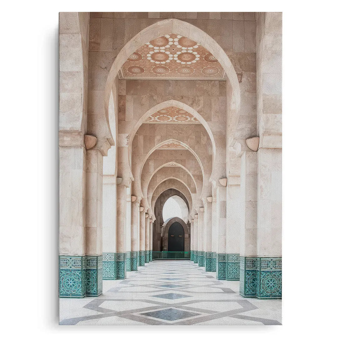 2Hassan II Mosque - Canvas