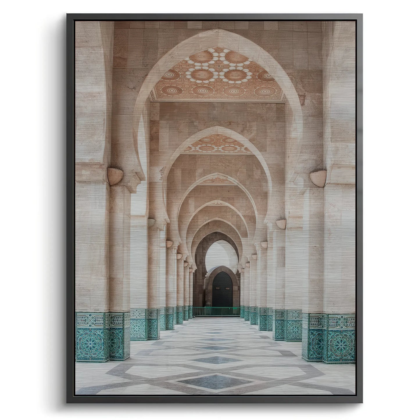 2Hassan II Mosque - Metal