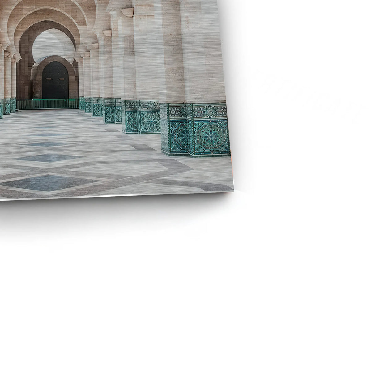 Hassan II Mosque - Metal - Jasmineart.ae