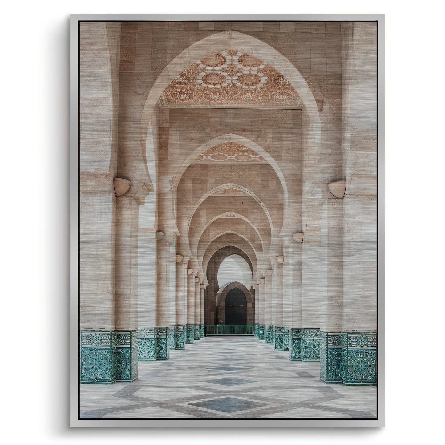 2Hassan II Mosque - Metal