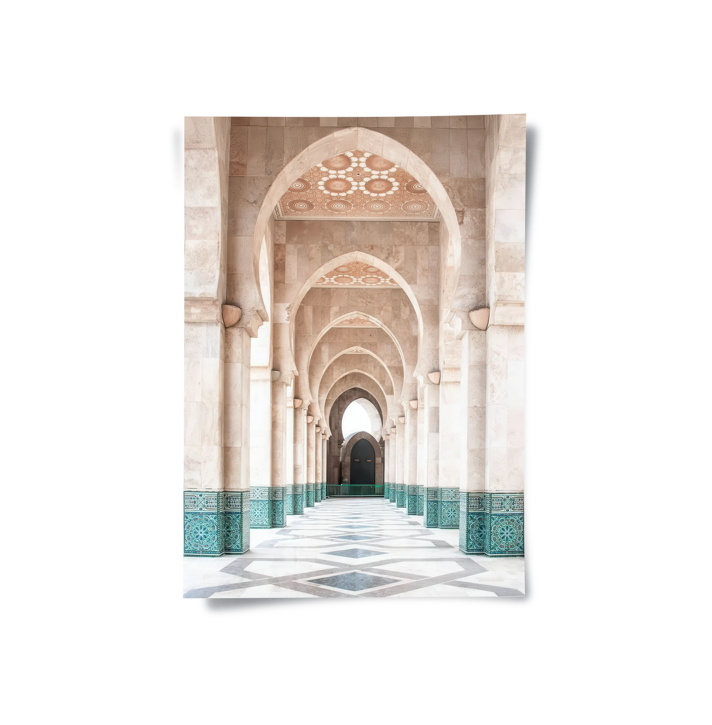 2Hassan II Mosque - Poster