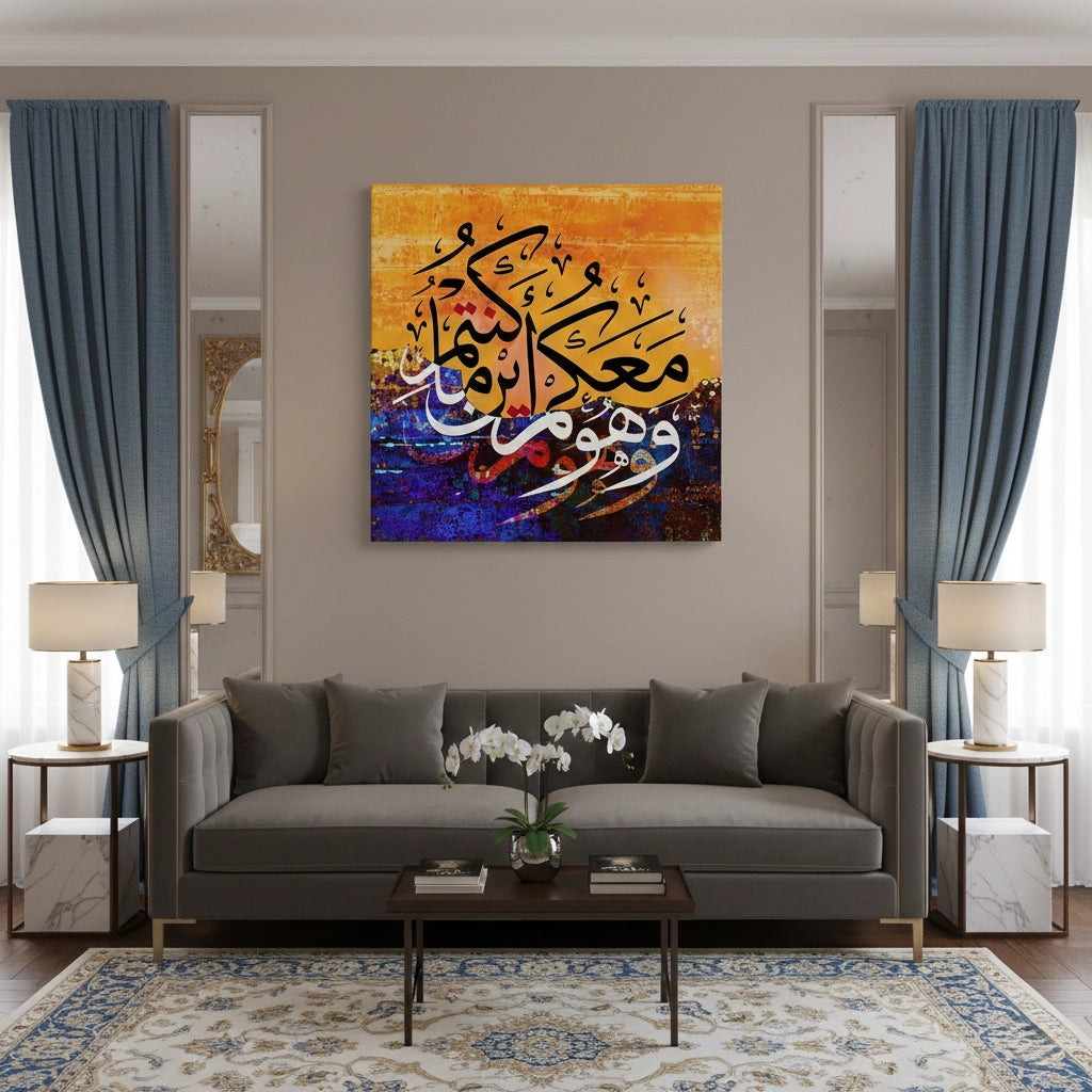 He is With You - Canvas