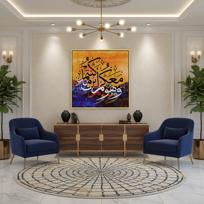 He is With You - Canvas