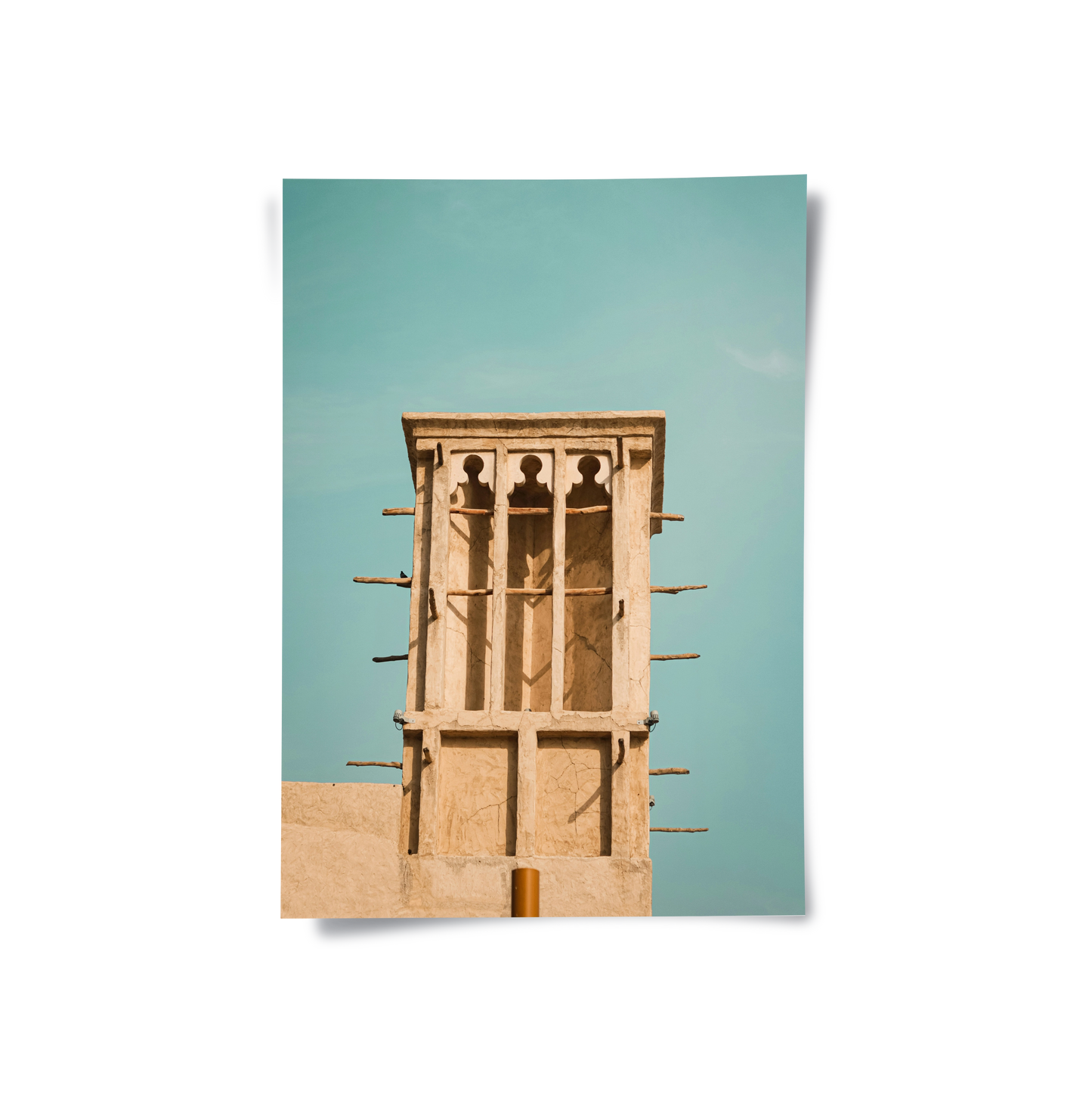 2Heritage Wind Tower - Poster