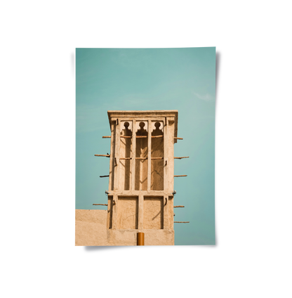 Heritage Wind Tower - Poster