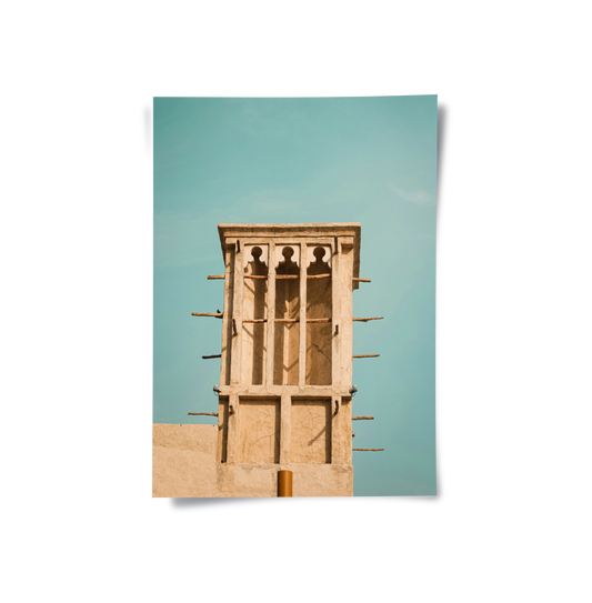 Heritage Wind Tower - Poster