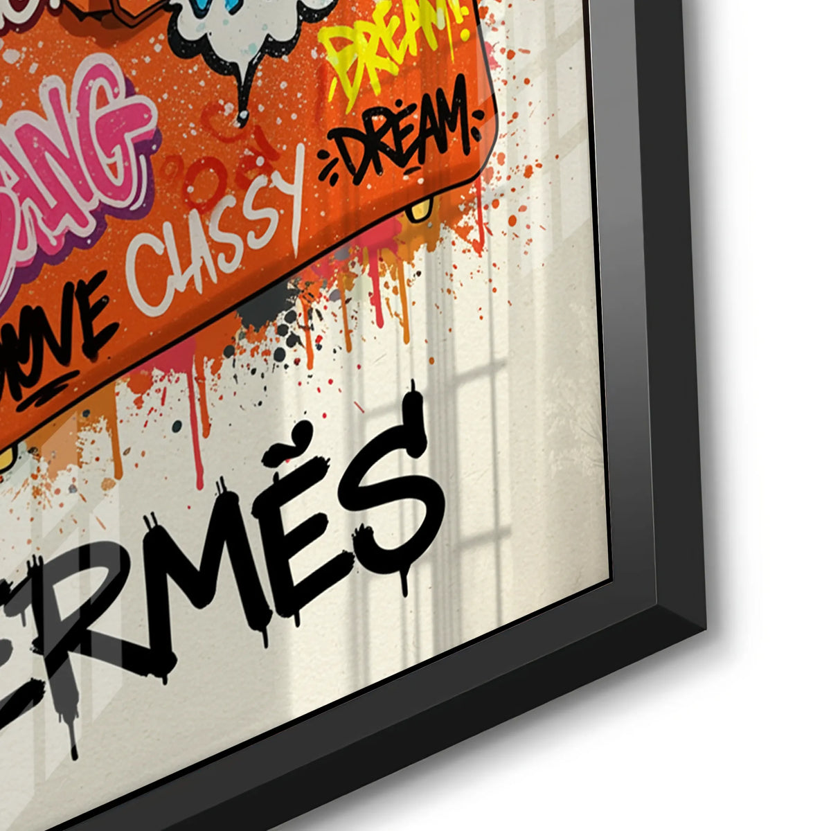 Hermès Reimagined - Acrylic - Jasmineart.ae