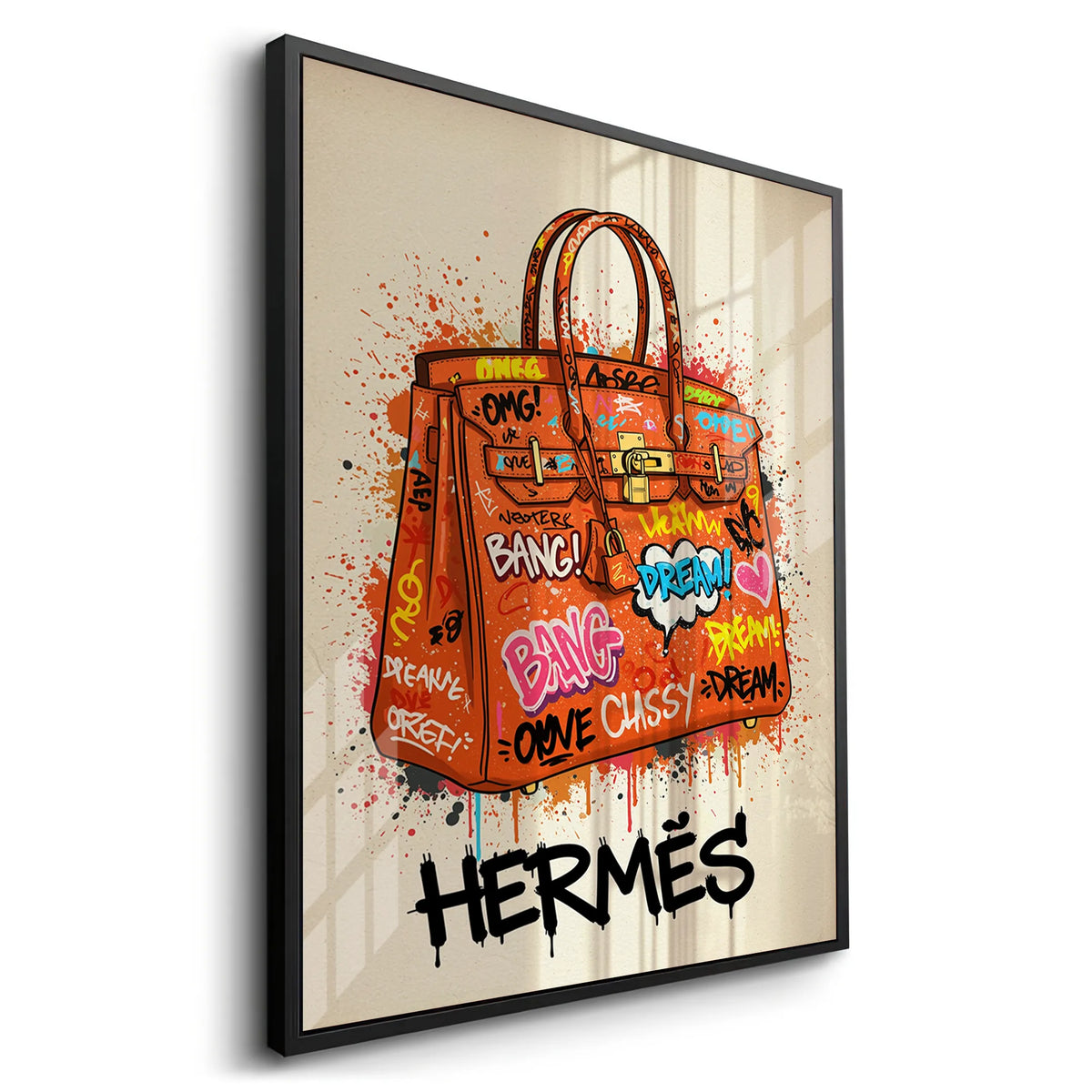 Hermès Reimagined - Acrylic - Jasmineart.ae