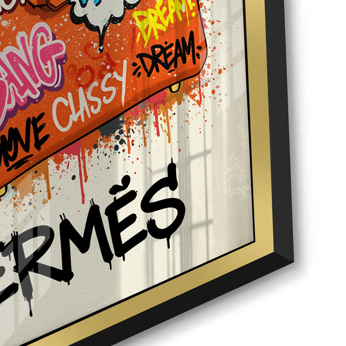 Hermès Reimagined - Acrylic - Jasmineart.ae