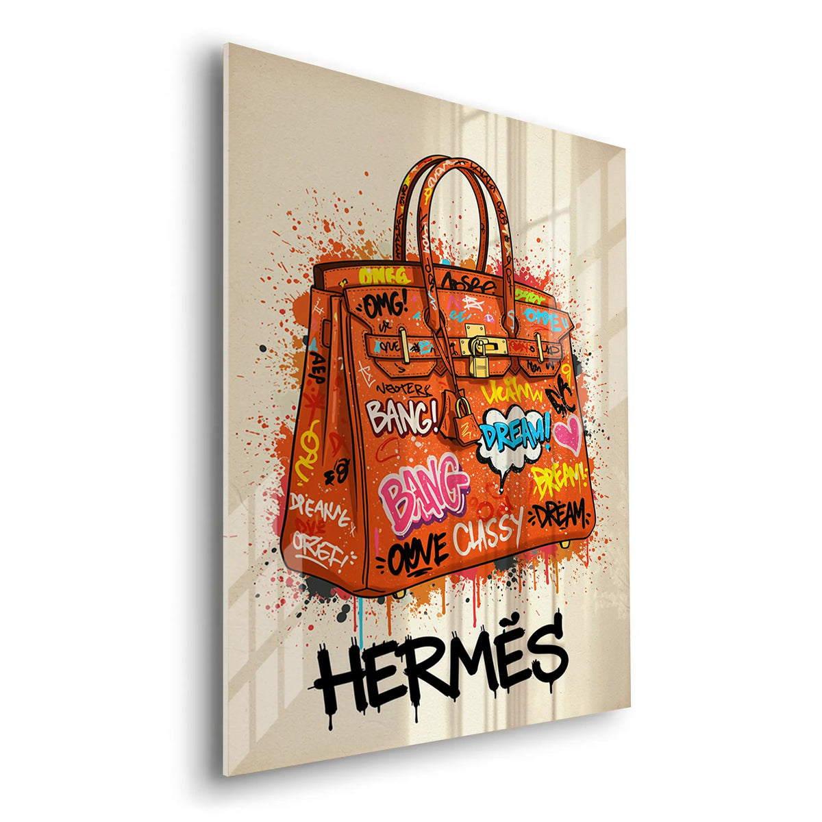 Hermès Reimagined - Acrylic - Jasmineart.ae