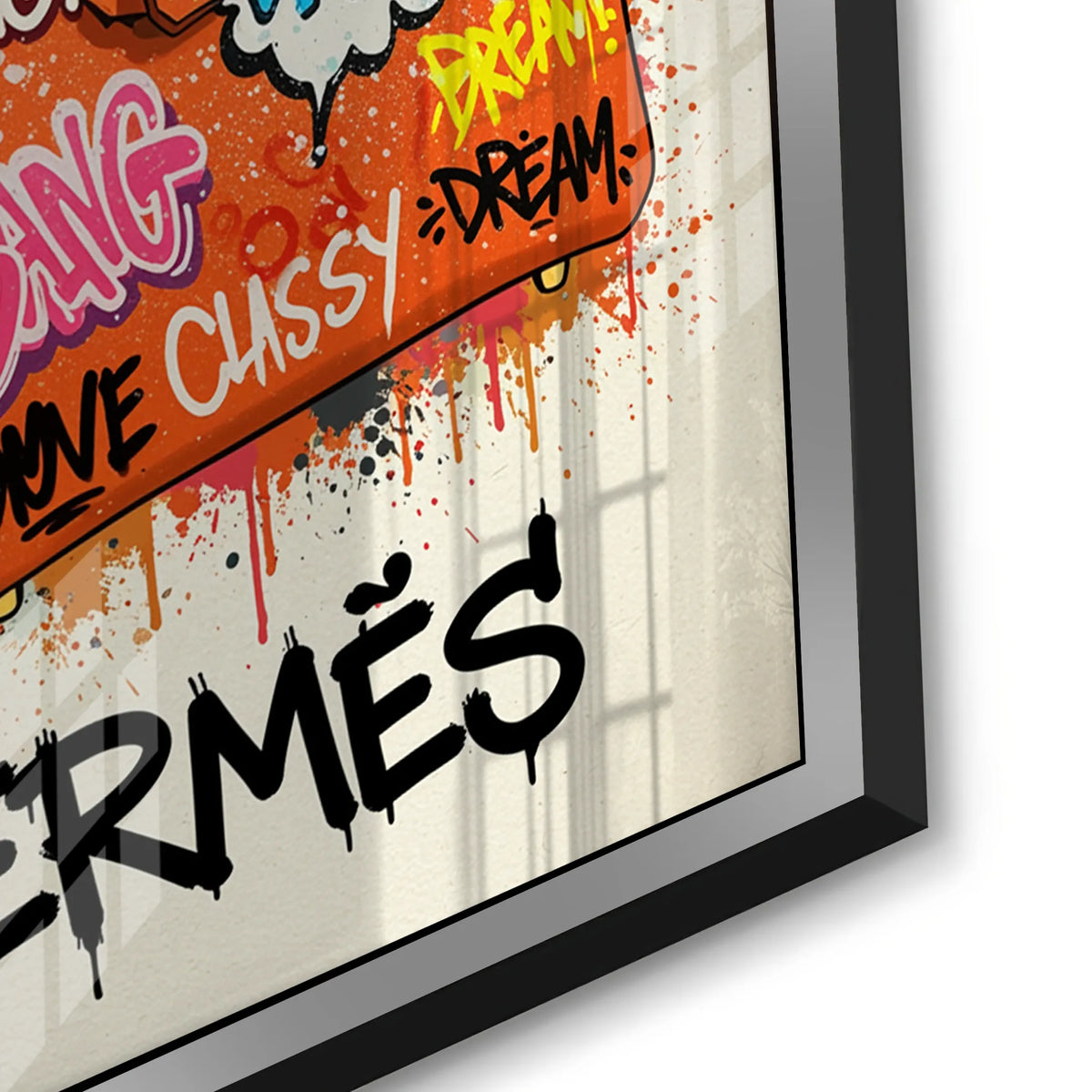 Hermès Reimagined - Acrylic - Jasmineart.ae