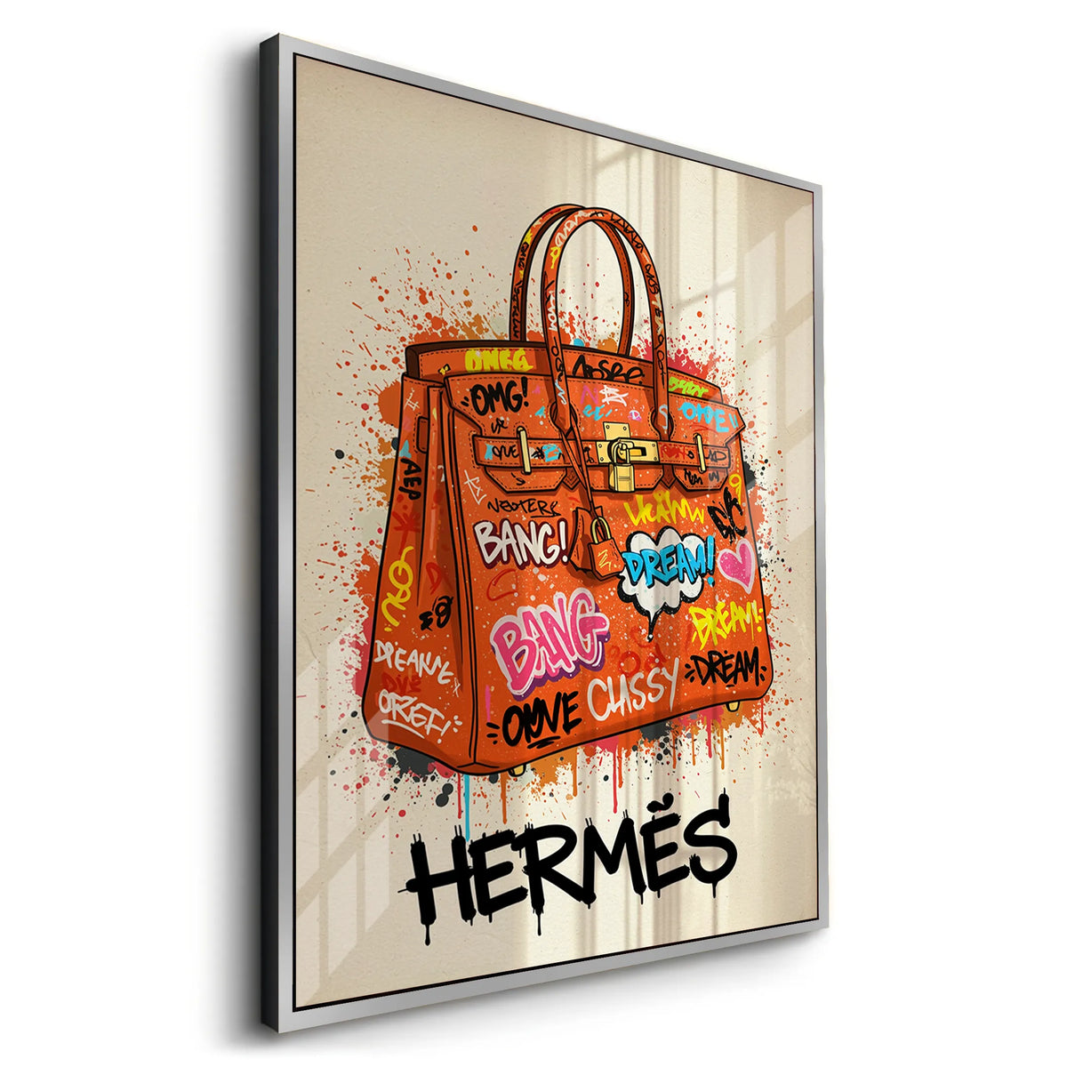 Hermès Reimagined - Acrylic - Jasmineart.ae