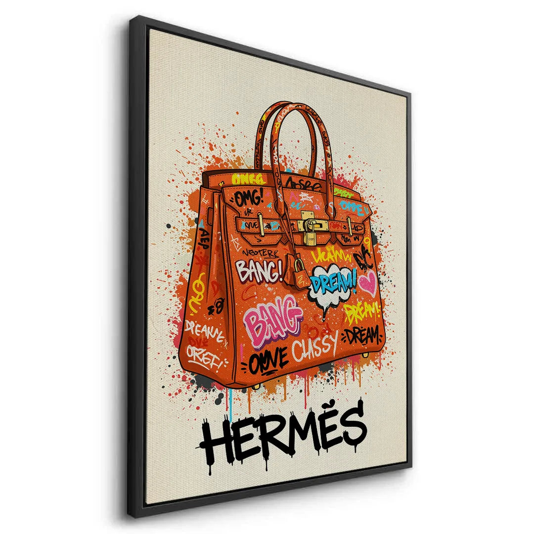 Hermès Reimagined - Canvas - Jasmineart.ae