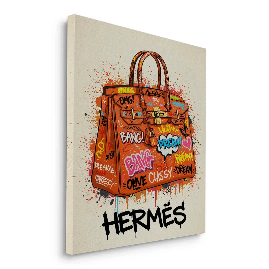 Hermès Reimagined - Canvas - Jasmineart.ae