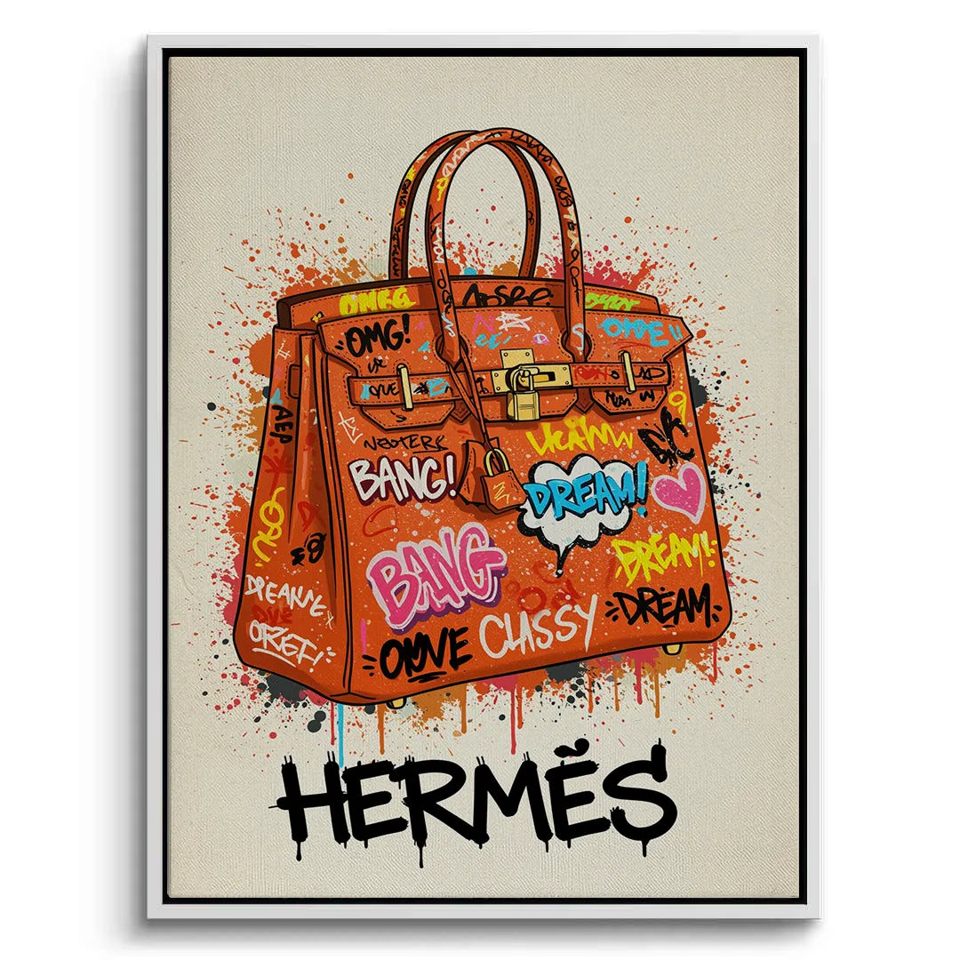 Hermès Reimagined - Canvas - Jasmineart.ae