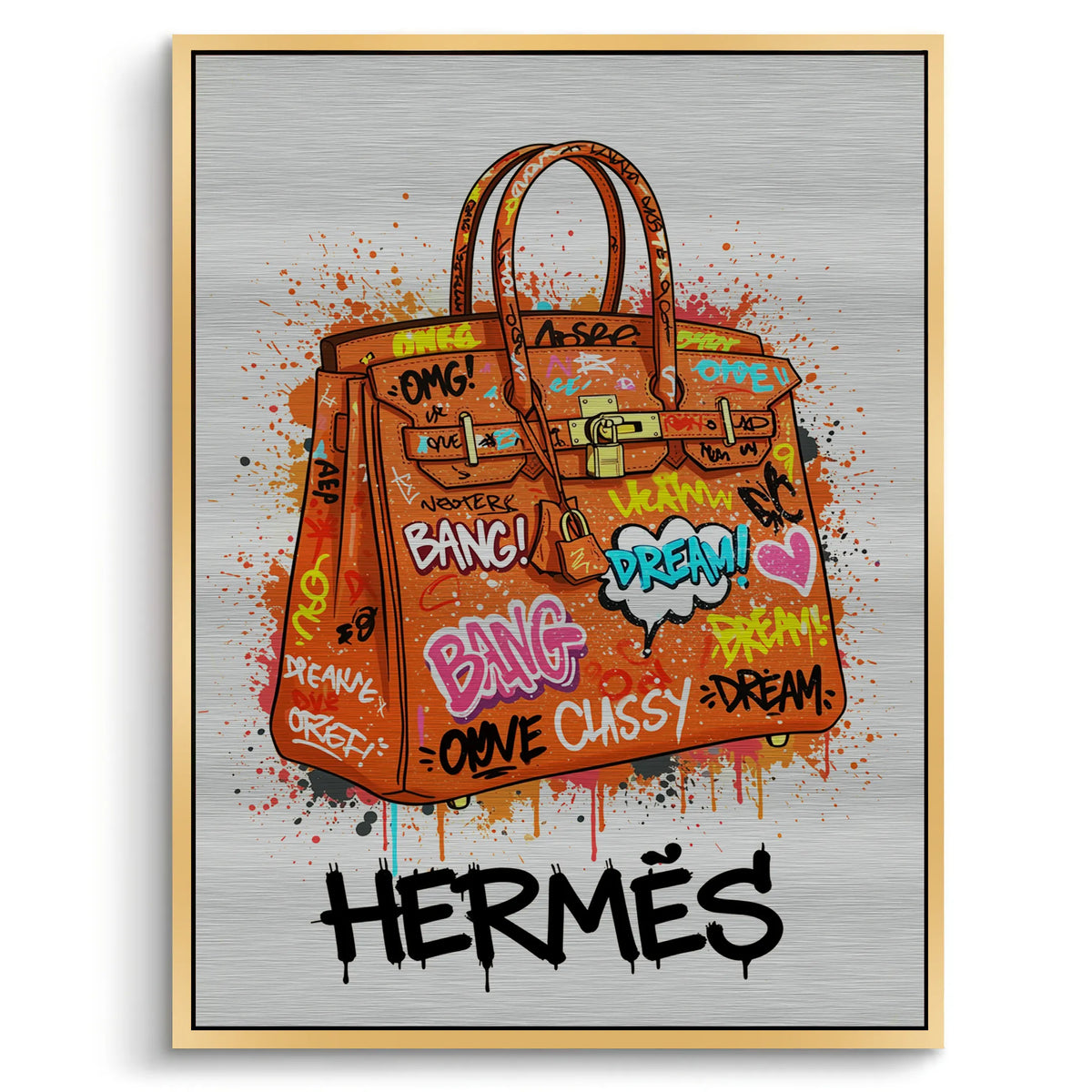 Hermès Reimagined - Metal - Jasmineart.ae