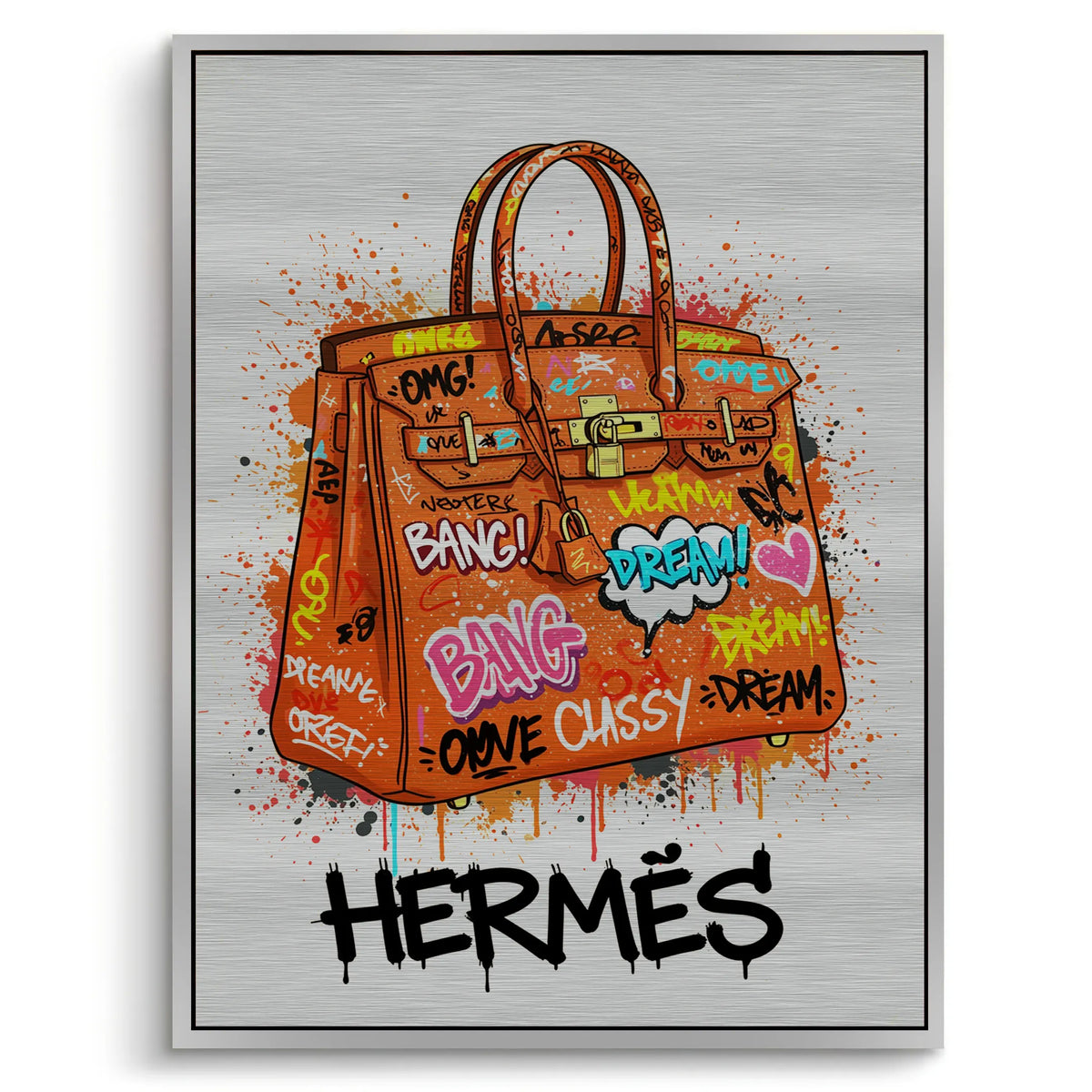 Hermès Reimagined - Metal - Jasmineart.ae