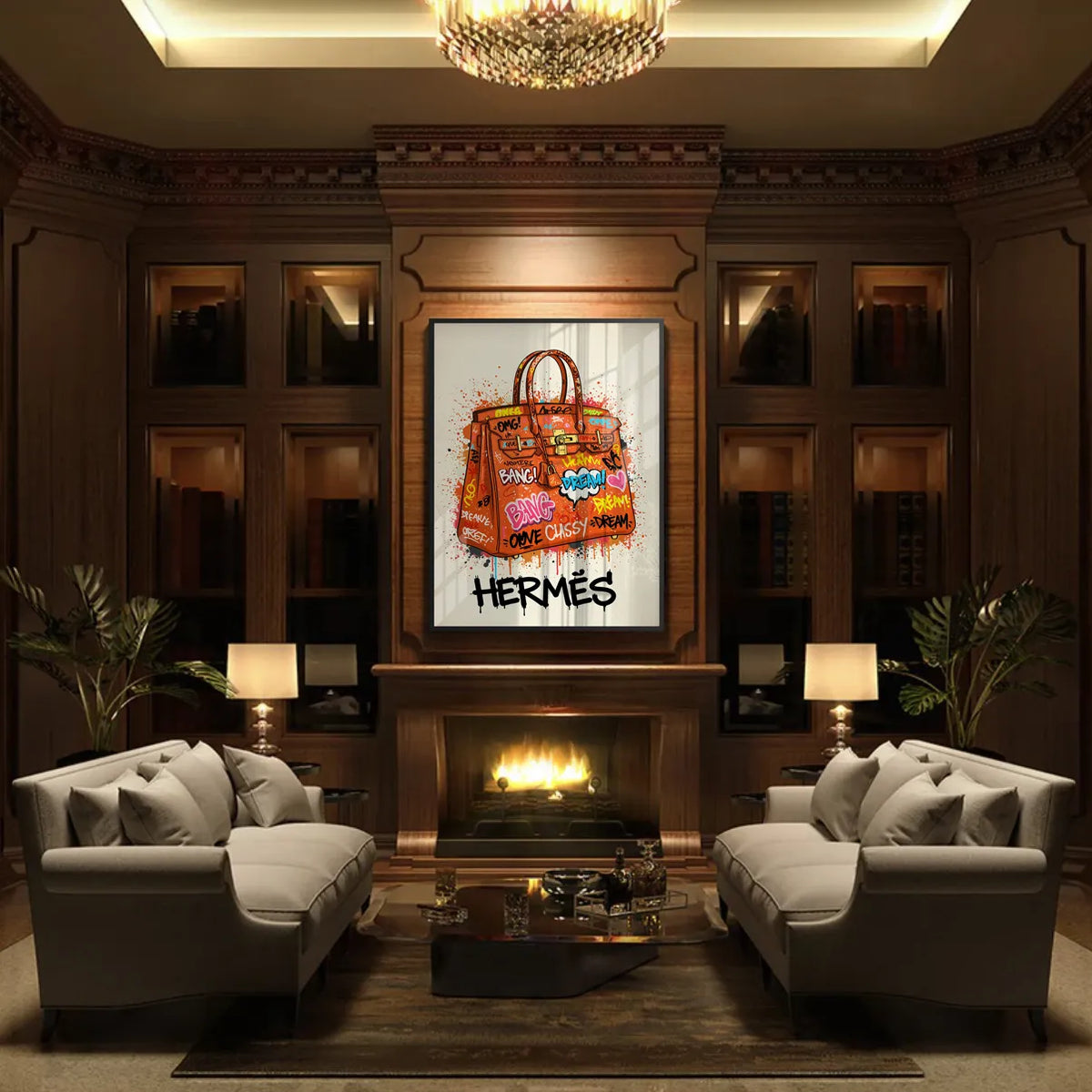 Hermès Reimagined - Fine Art - Jasmineart.ae