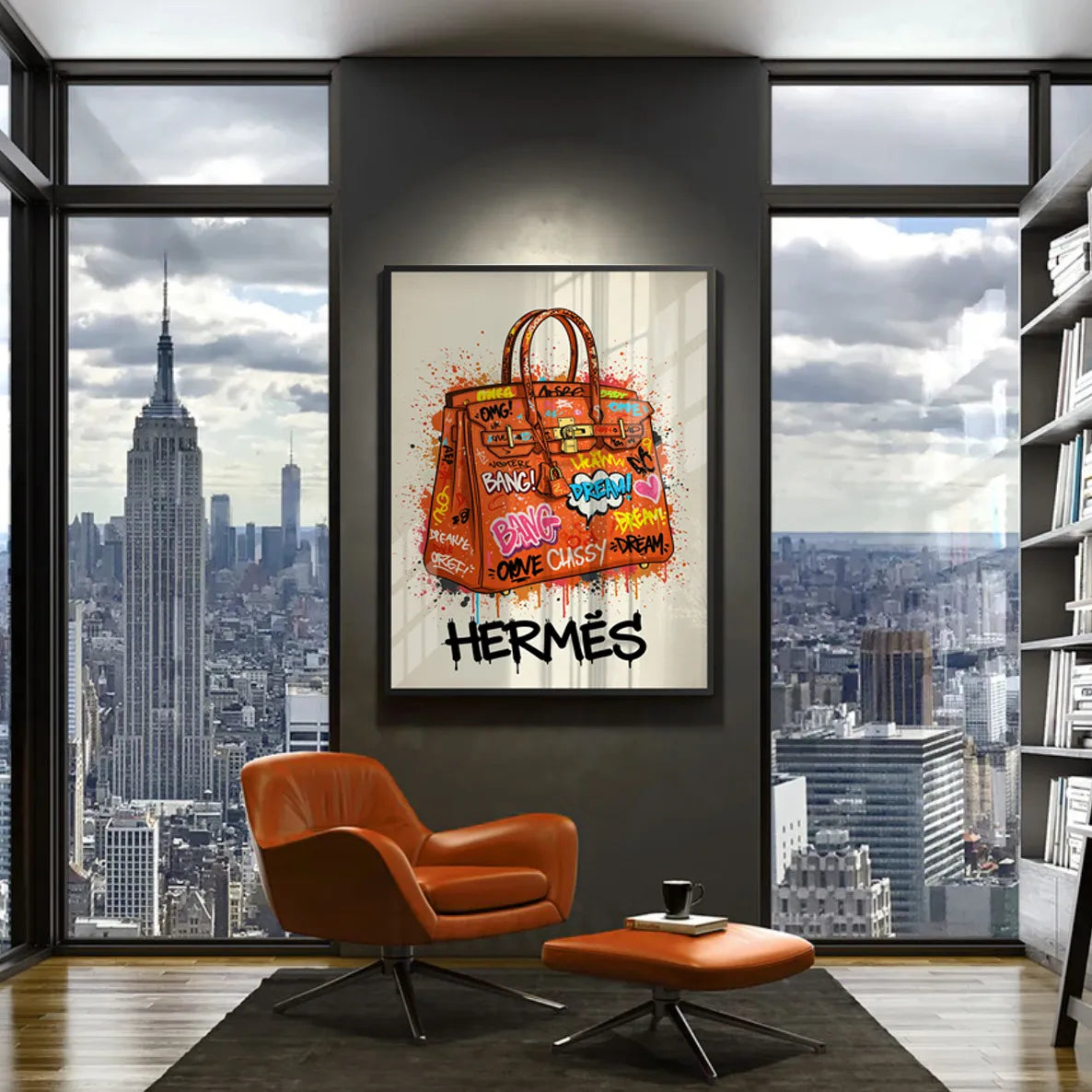 Hermès Reimagined - Fine Art - Jasmineart.ae