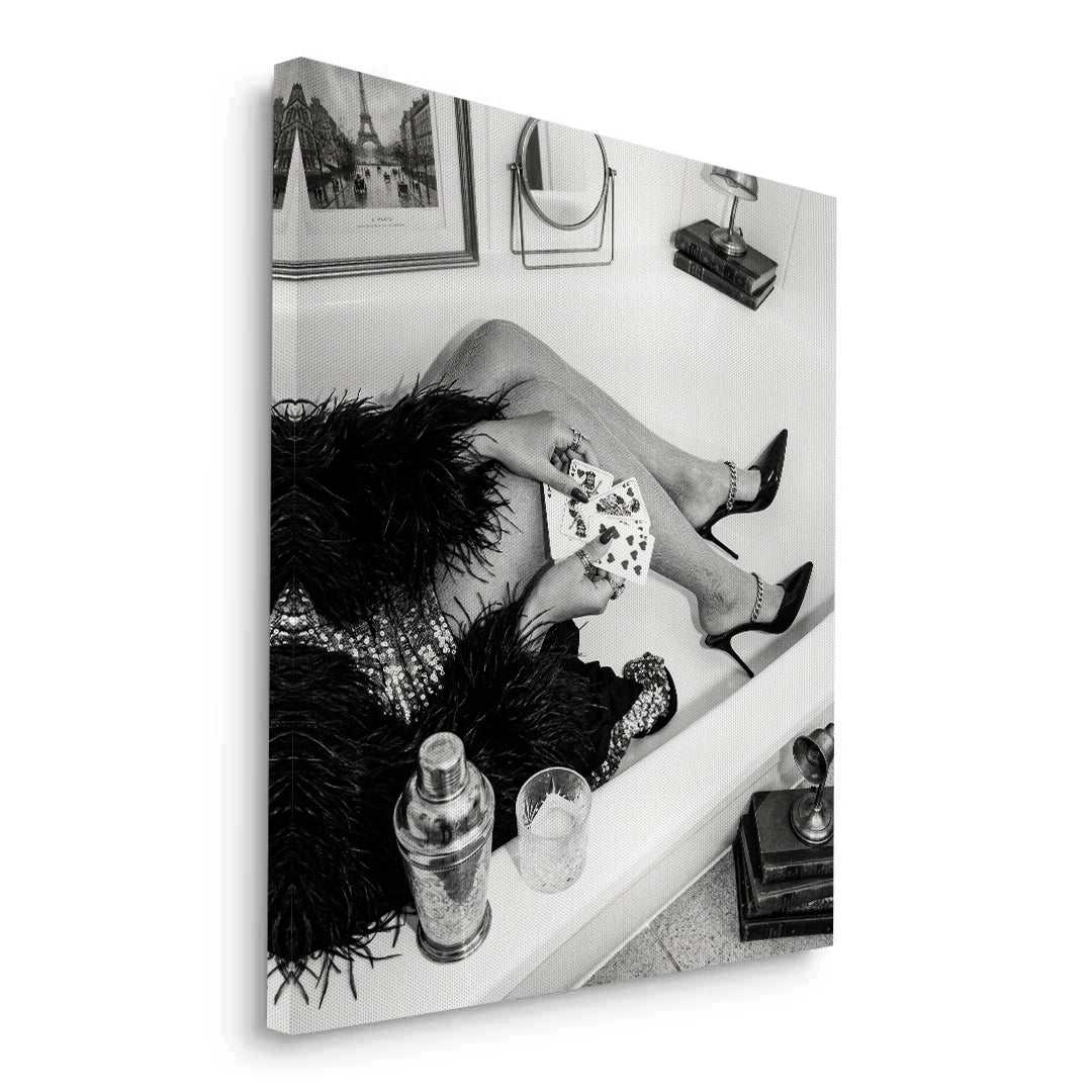 2High Stakes, Low Key - Canvas
