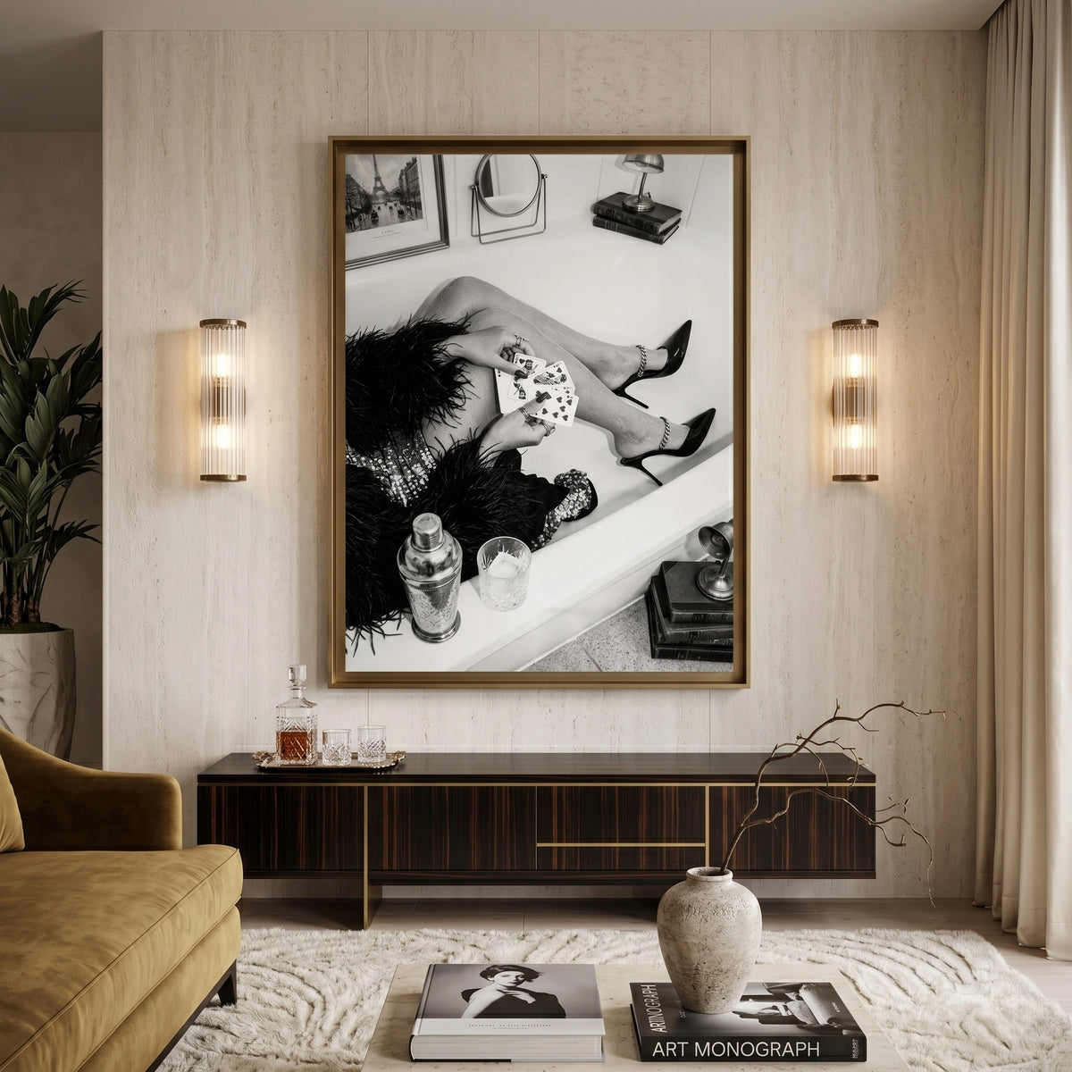 High Stakes, Low Key - Fine Art
