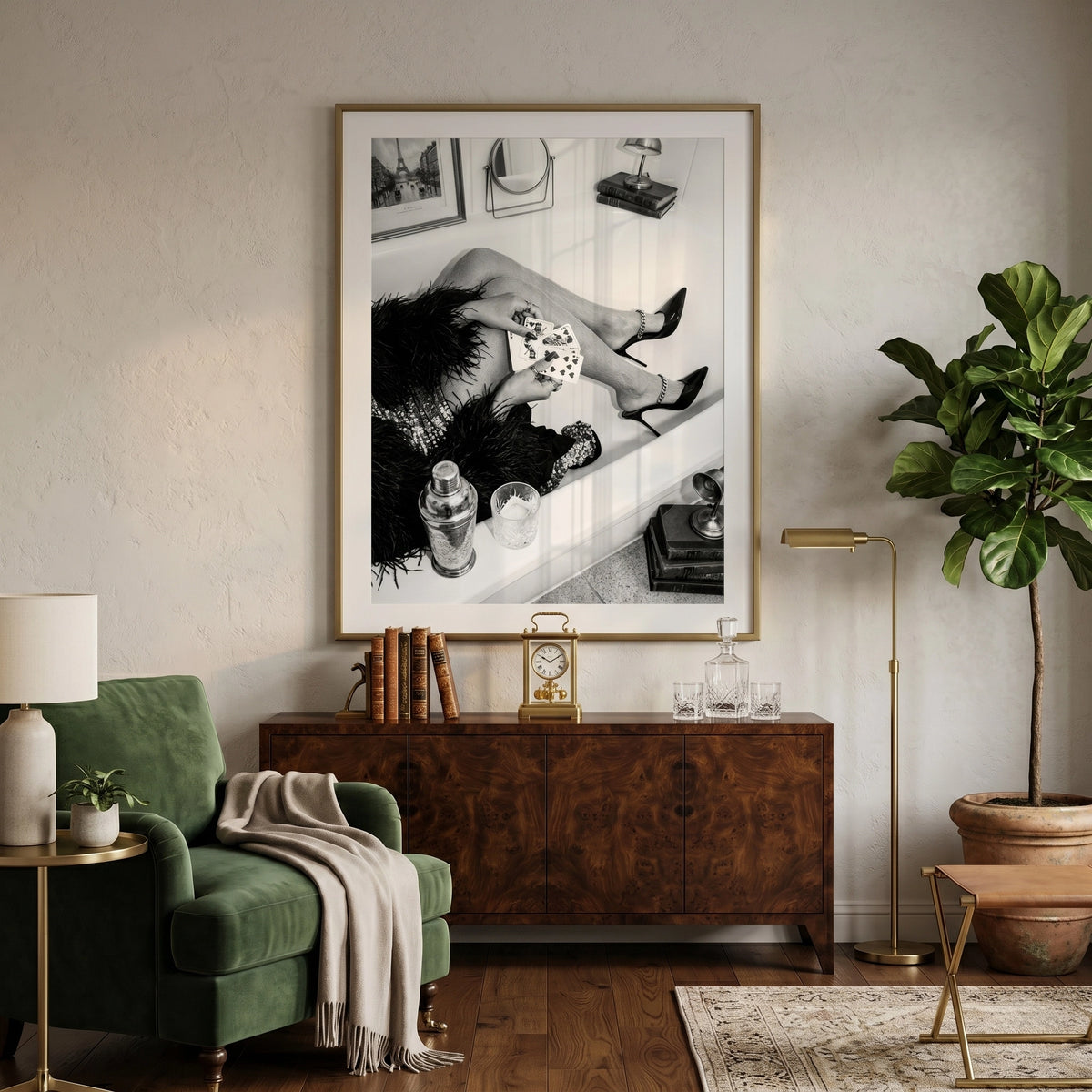 High Stakes, Low Key - Fine Art