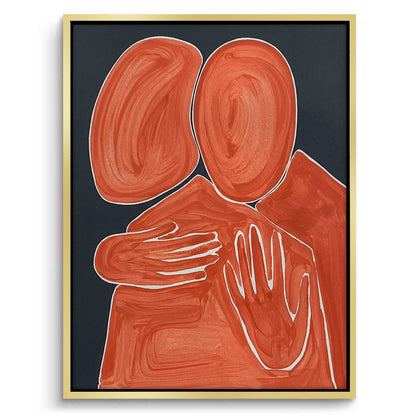 Holding Close - Canvas