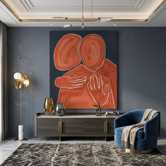 Holding Close - Canvas