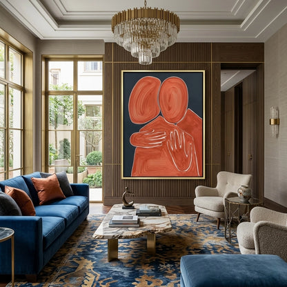 Holding Close - Canvas