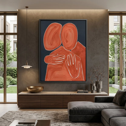 Holding Close - Canvas