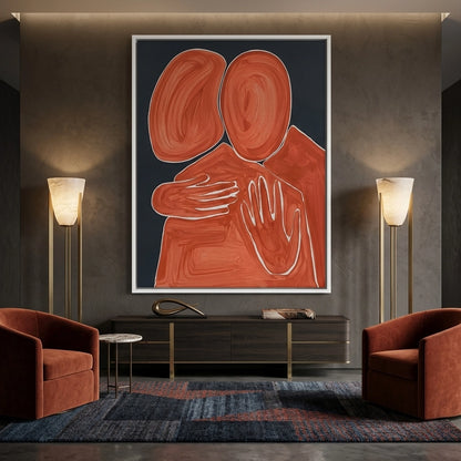 Holding Close - Canvas