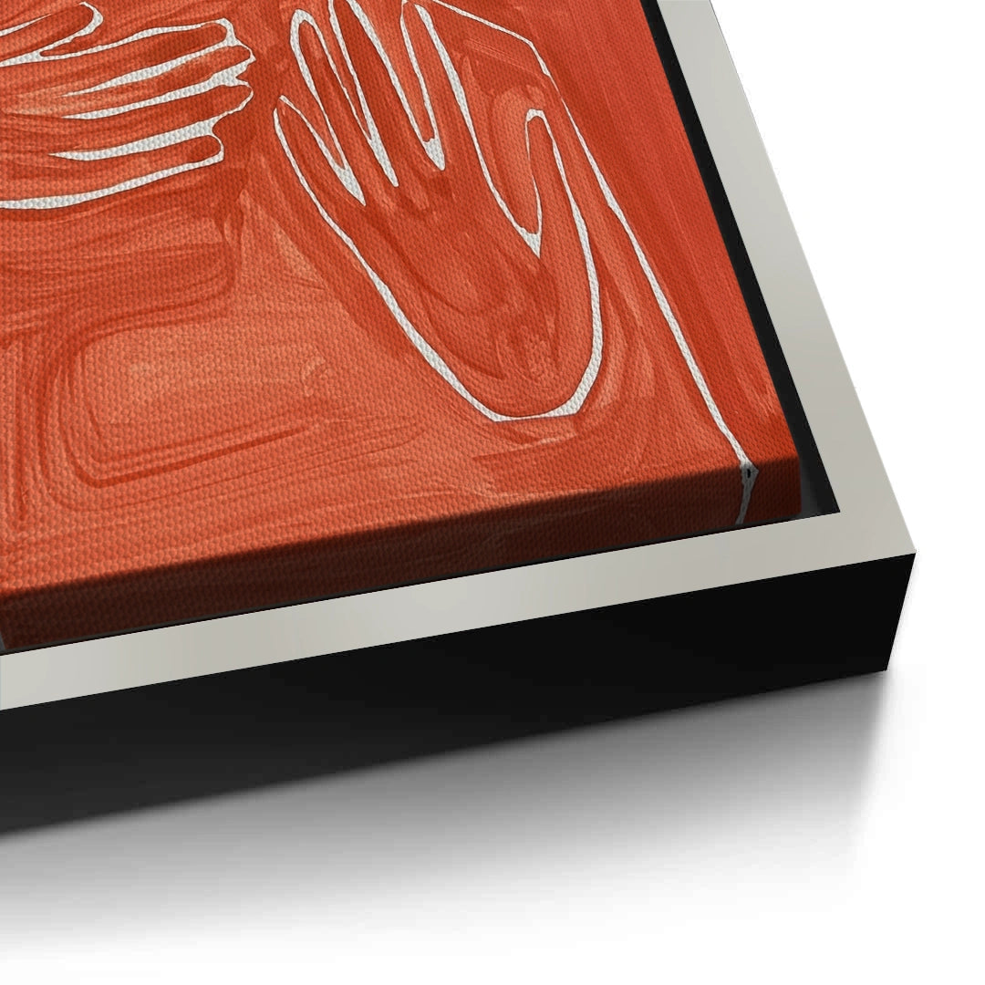 2Holding Close - Canvas