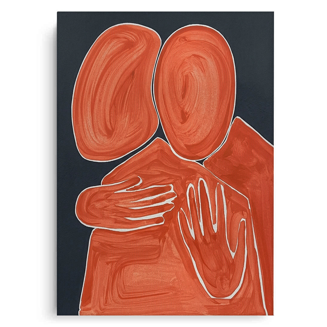 2Holding Close - Canvas