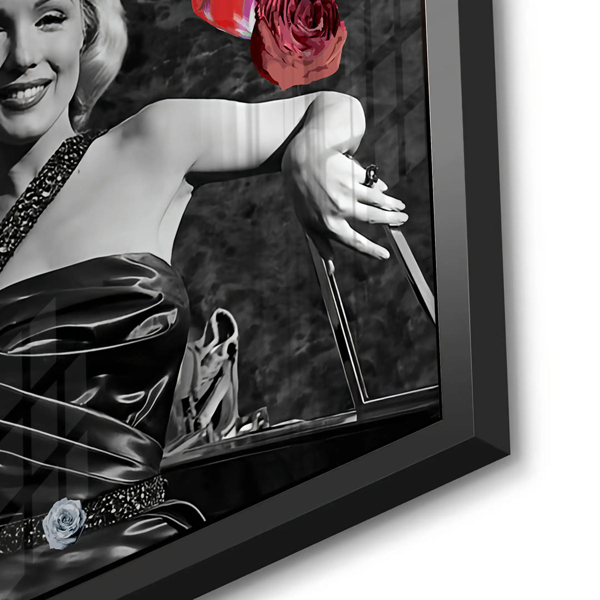 Hollywood Glam - Acrylic - Jasmineart.ae
