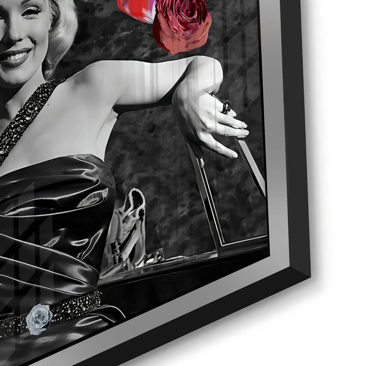 Hollywood Glam - Acrylic - Jasmineart.ae