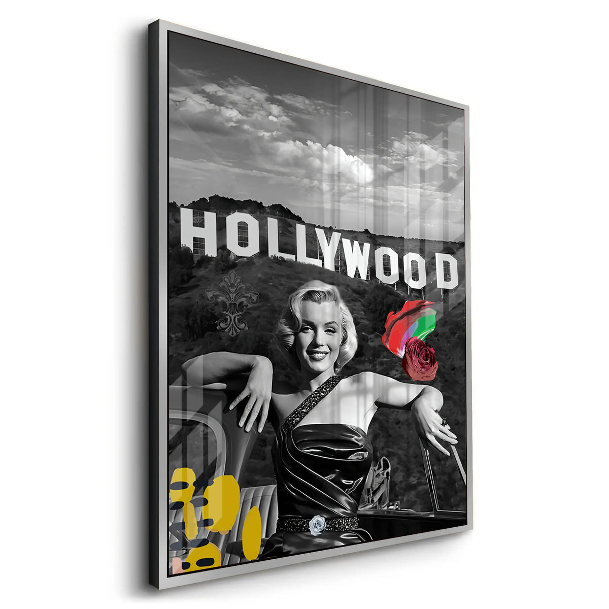 Hollywood Glam - Acrylic - Jasmineart.ae