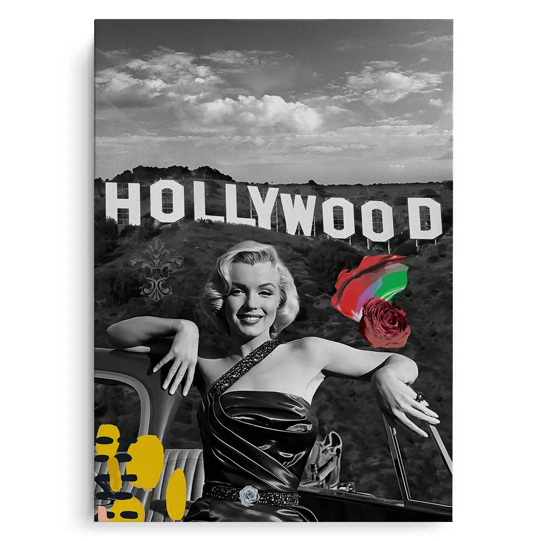 Hollywood Glam - Canvas - Jasmineart.ae