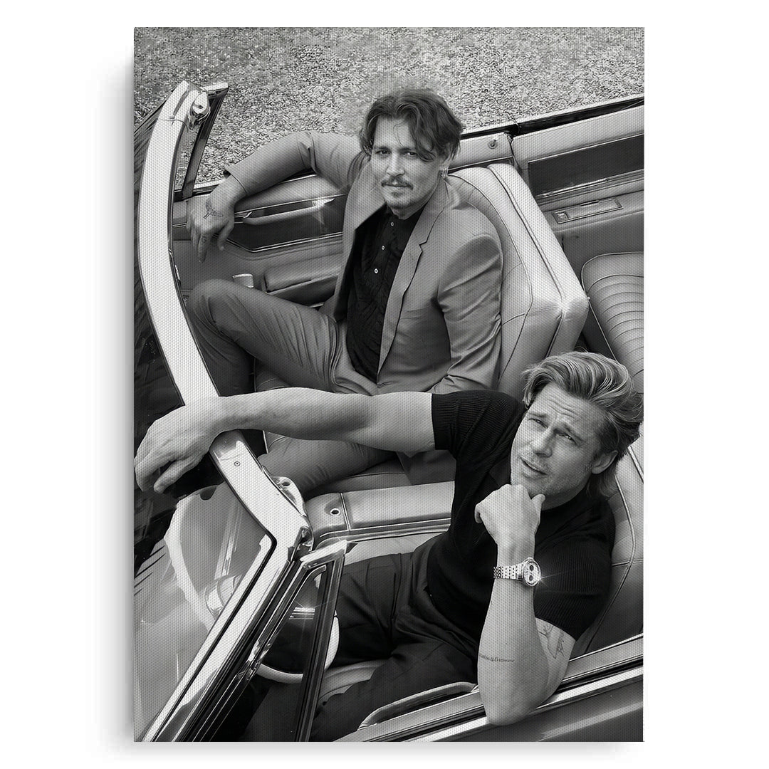 2Hollywood Legends Monochrome Luxury - Canvas