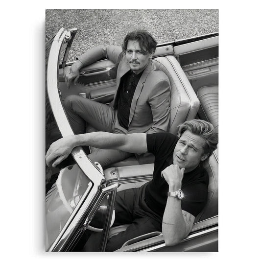 Hollywood Legends Monochrome Luxury - Canvas