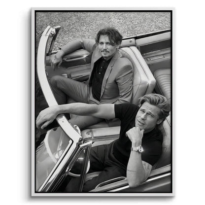 Hollywood Legends Monochrome Luxury - Canvas