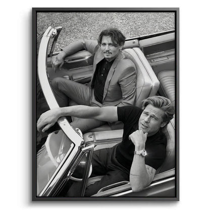 Hollywood Legends Monochrome Luxury - Canvas