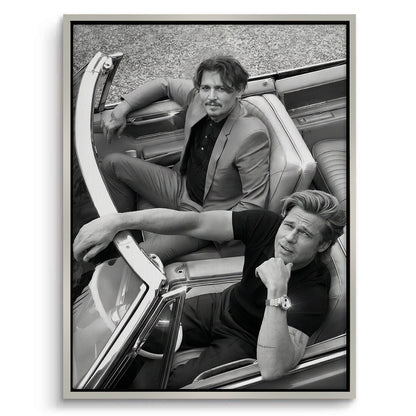 Hollywood Legends Monochrome Luxury - Canvas