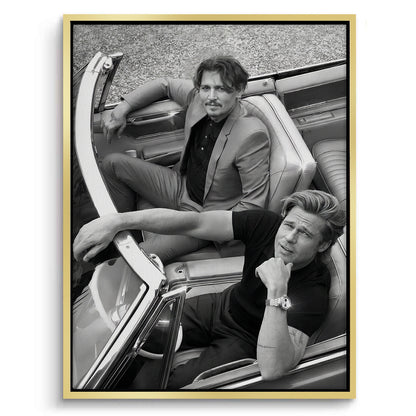 Hollywood Legends Monochrome Luxury - Canvas