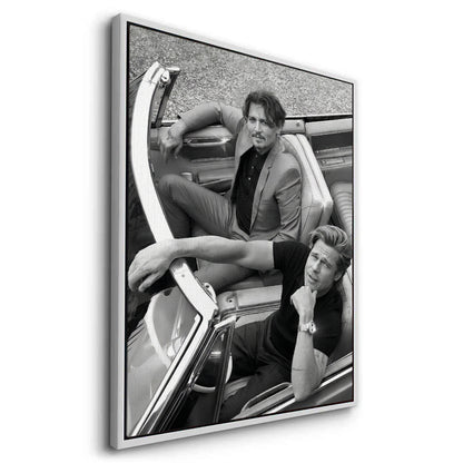 Hollywood Legends Monochrome Luxury - Canvas