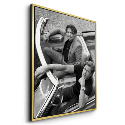 Hollywood Legends Monochrome Luxury - Canvas